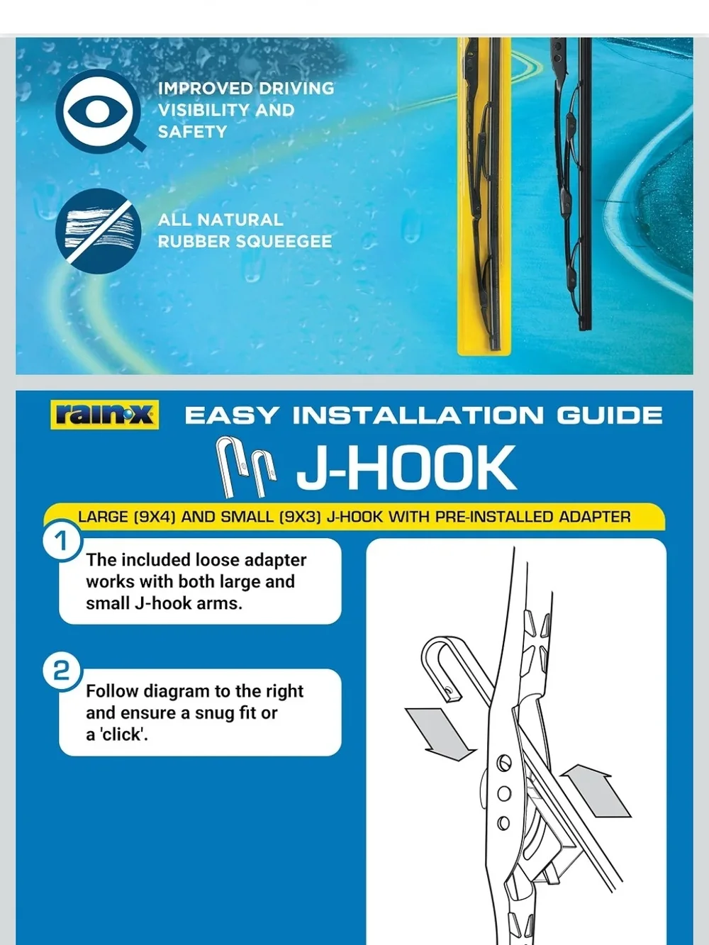 Rain-X RX30226 WeatherBeater Wiper Blades, 26